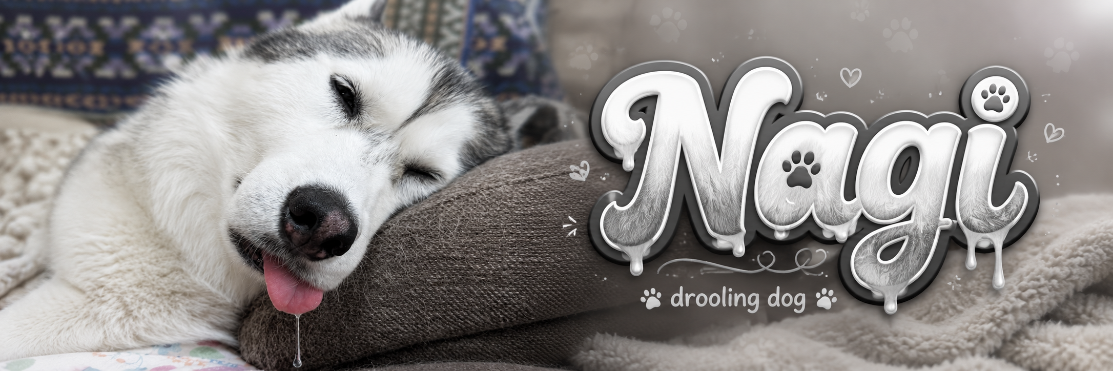 Nagi the Drooling Dog banner